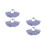 4Pcs Multi Cloth Basket Liners Reusable Fabric Inserts for Home Use 7