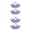 4Pcs Multi Cloth Basket Liners Reusable Fabric Inserts for Home Use 9