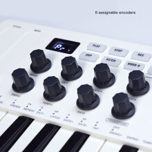 MIDI Keyboard 25 Keys with RGB Pads