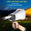 Portable Solar Bluetooth Megaphone Speaker 8W 21.4cm Blue 9