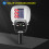 Portable Solar Bluetooth Megaphone Speaker 8W 21.4cm Blue 2