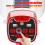 Portable Solar Bluetooth Megaphone Speaker 8W 21.4cm Blue 7