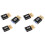 4K  Dummy Plug DP Virtual Display Adapter DP Dummy Plug EDID Headless  Emulator Accessories for PC 6Pcs 1