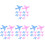 48Pcs Assorted Kids Rubber Erasers Colorful Stationery 8