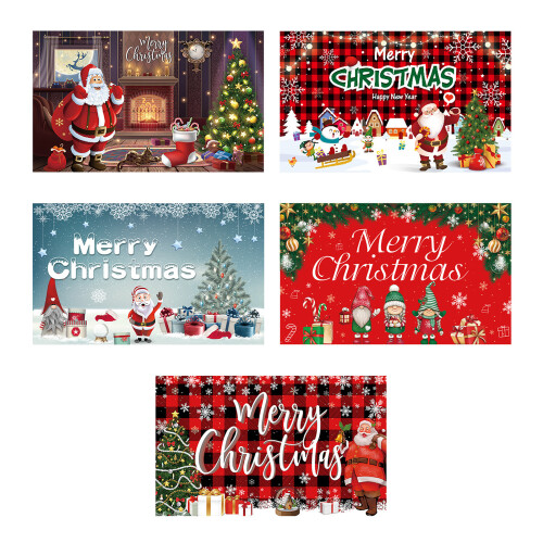 Large Christmas Backdrop Decorative Cloth 70.8x43.3Inch-4 1