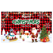 Oversized Christmas Party Backdrop Cloth Quick Installation-2