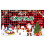 Oversized Christmas Party Backdrop Cloth Quick Installation-2 1