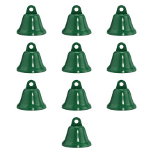 10pcs Small Vintage rhythm Bells: Metal Christmas Bells for-B