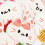 Adorable Rabbit Sew Release Embroidered Patches 6Pcs Fabric 3