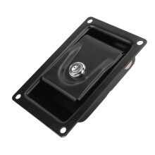 146x96mm Schwerlast-Paddelgriff mit Schloss aus Kohlenstoffstahl inklusive 2 Schlüssel für Wohnmobil, LKW, Caravan