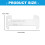 Multipurpose Acrylic Crabs Lobster Measuring Gauge For Precise 3