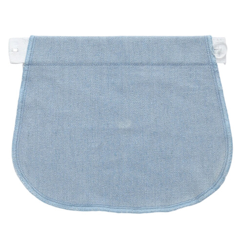 Comfortable Maternity Waist Extender Button-Light  Blue