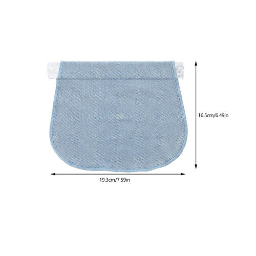Fermeture de réglage de ceinture élastique en-Bleu clair 2
