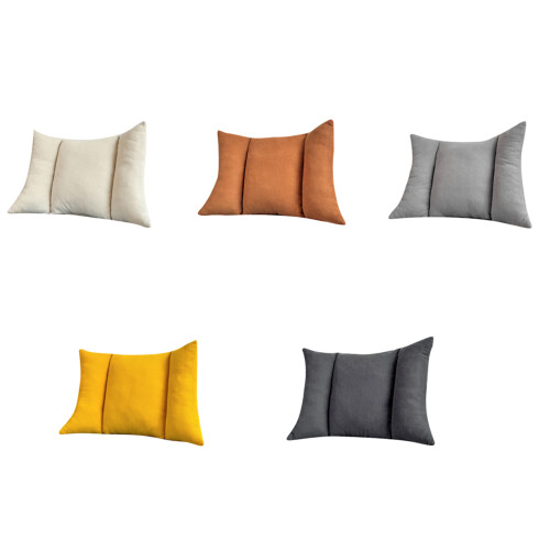 Orthopedic Lumbar Support Pillow Breathable-bright yellow 2