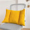 Orthopedic Lumbar Support Pillow Breathable-bright yellow 5