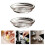 Set mit 2 Gewürzmühlen aus klarem Glas mit ergonomischem Griff, 3