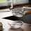 Set mit 2 Gewürzmühlen aus klarem Glas mit ergonomischem Griff, 6