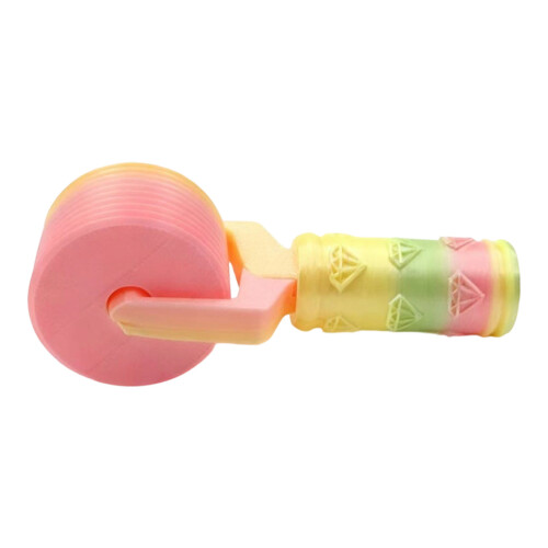 Portable 3D Printed Crafting Roller Tool With Wide-10
