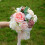 Delicate Handheld Flower Arrangement Elegant Wedding Party 6