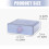 Stackable Underwear Organizers Clear PET-16 squares pink model 3