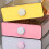 Stackable Underwear Organizers Clear PET-16 squares pink model 4