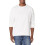 Hanes Men Long Sleeve Shirt,1 Pack (M) White 1