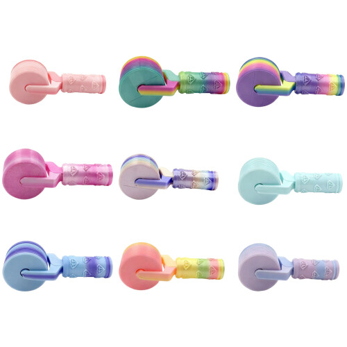 Portable 3D Printed Crafting Roller Tool With Wide-10 1