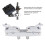 Multi Clamp Cymbal Stand Mount with Adjustable Tightening for Drummers 4