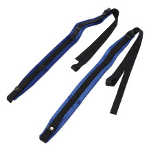 Durable Velvet Nylon 2-Pack Adjustable Accordion Shoulder Straps for Easy Carry