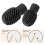 4PCS Silicone Stretchable Drumstick Silent Practice Tips, Black 5