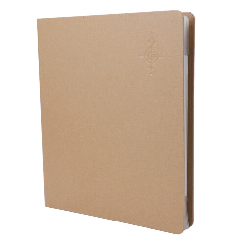 Notenmappe A4 Kraft PVC 40 Seiten 2
