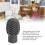 Silicone Stretchable Drumstick Silent Practice Tips Gray 4PCS 5