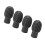 Silicone Stretchable Drumstick Silent Practice Tips Gray 4PCS 1
