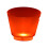 Lighted Beverage Ice Buckets Drop Proof Construction-red light 1