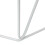 Side Table White Marble Effect Living Room Bedside Sofa Modern Set Of 2 4