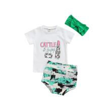 (18-24 Months, Green) Sraith Trí Phíosa Banda Bogha