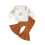 (12-18 Months, White) Conjunto de ropa (2 piezas). 1