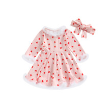 (12-18 Months, Pink) Rochițe fetițe, mânecă pentru cap.