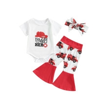 (12-18 Months, White) Babykleding set meisjes: met strik.