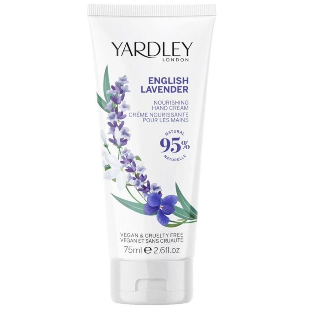 Yardley Hand & Nail Cream English Lavender 75Ml