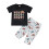 (12-18 Months, Black) Καλοκαιρινά σετ ρούχων στάμπα ζωγραφιάς. 11
