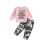 (5-6 Years, Pink) Παντελόνι 2 τεμαχίων Dairy Wears. 1