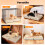 Skylos Pet Bed Large Washable Dog Cushion Crate 6