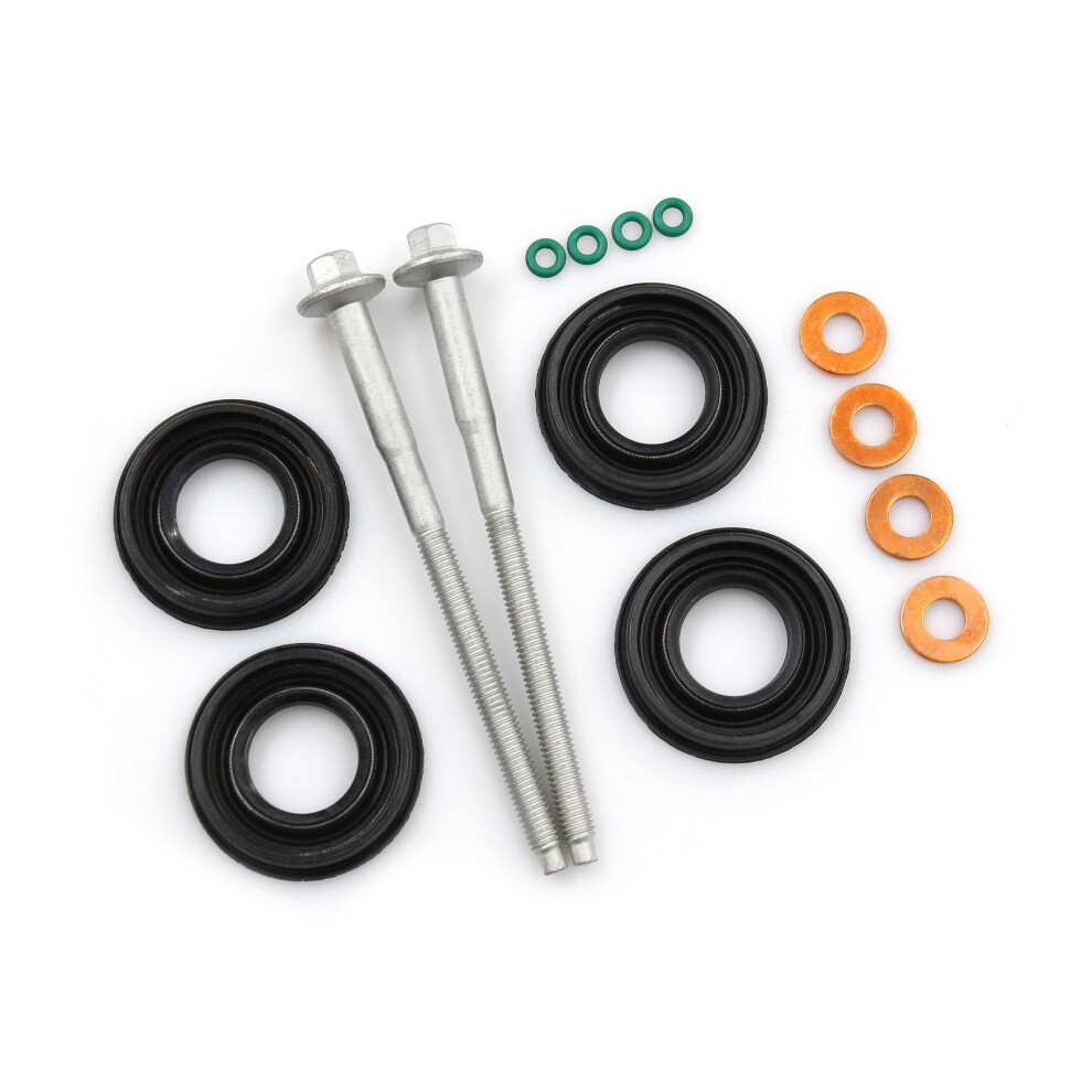 Injector Seal Kits & Clamp Bolts For Ford Transit Mk7 2.2 Tdci 1372494 5051385686926