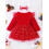 (18-24 Months, Red) Ensemble robe et et Noël. 2