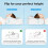 Lavio Orthopedic Neck Pillow Memory Foam Cervical 3