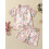 (6-12 Months, Pink) Σετ 2 τεμαχίων με λουλούδια 2