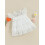 (18-24 Months, White) Φόρεμα νήπια κορίτσια με τούλι. 3