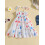 (12-24 Months, White) Φόρεμα slip για στάμπα αστέρια 2