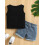 (6-12 Months, Black) Σετ καλοκαιρινών ρούχων τζιν σορτς. 4